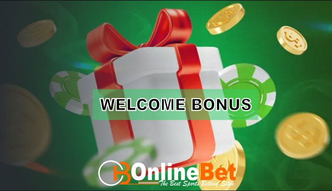 Welcome bonus from onlinebet for newbies